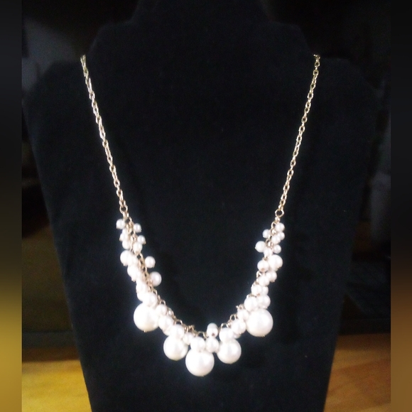 Gorgeous Vintage Pearl necklace multi size beads - Picture 3 of 3